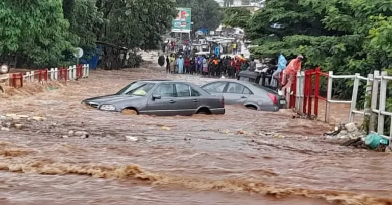 Severe floods in Conakry claim 2 lives and leave 1 missing, Guinea august 2024