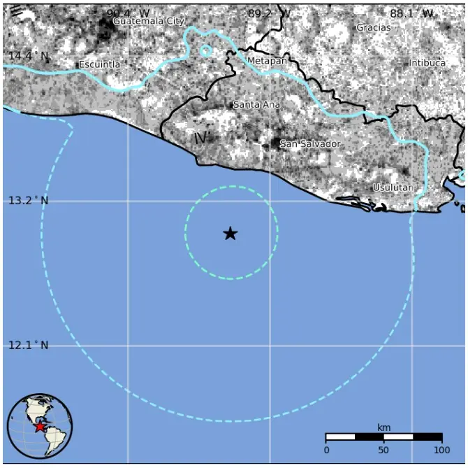 el salvador m6.1 earthquake august 28 2024 usgs epe