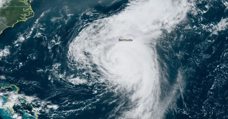 hurricane ernesto noaa goes east satellite image 1630 utc on august 16 2024
