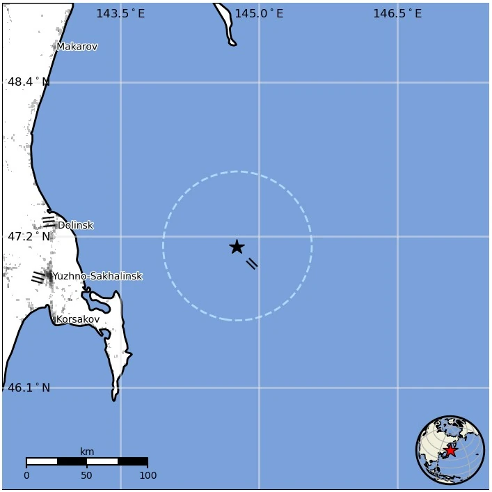 sea of okhotsk earthquake august 10 2024 usgs epe