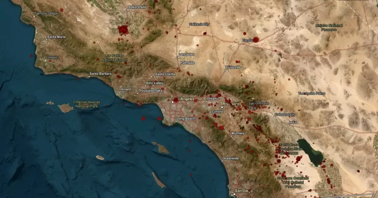 southern california 7 days eqs to august 15 2024