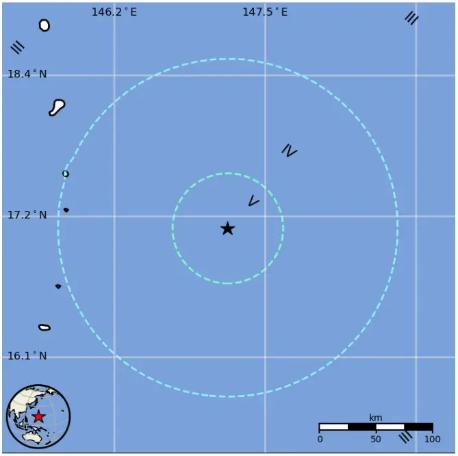 M6.3 earthquake northern mariana islands september 16 2024 epe