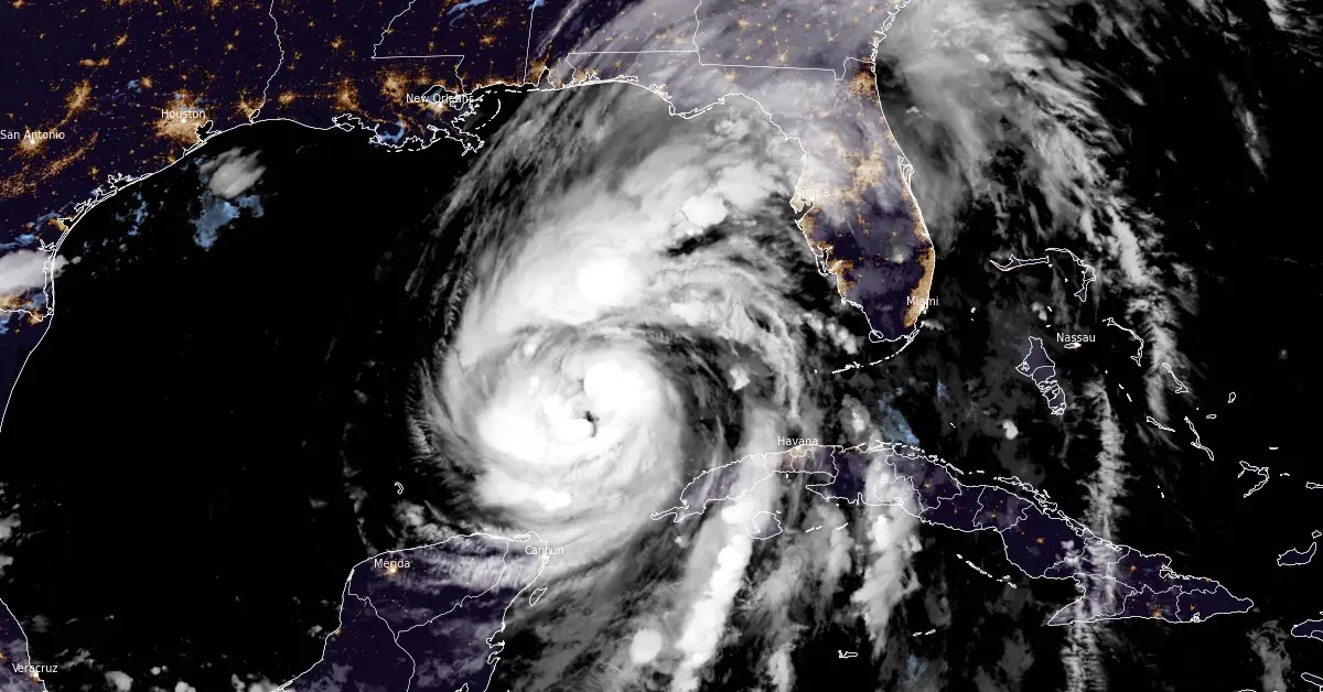 hurricane helene at 0740 utc on september 26 2024 f