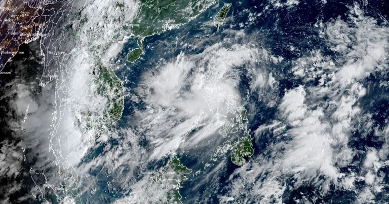 satellite image of tropical storm yagi 0010 utc on aseptember 2 2024
