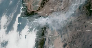smoke produced by bridge fire california 0030 utc september 13 2024