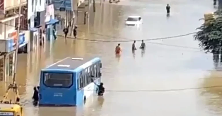 5 reported dead in Bengaluru after widespread floods, India october 22 2024
