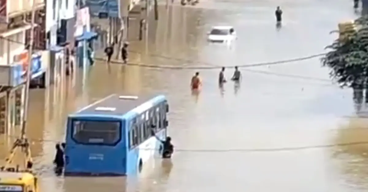 5 reported dead in Bengaluru after widespread floods, India october 22 2024