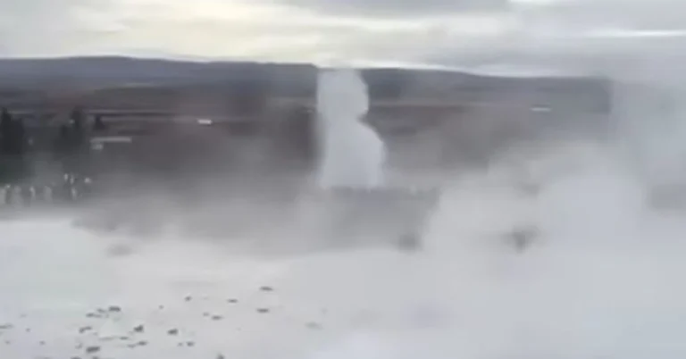 Increased geothermal activity observed at Iceland’s Geysir Geothermal Area october 2024