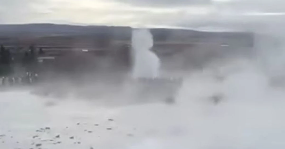 Increased geothermal activity observed at Iceland’s Geysir Geothermal Area october 2024