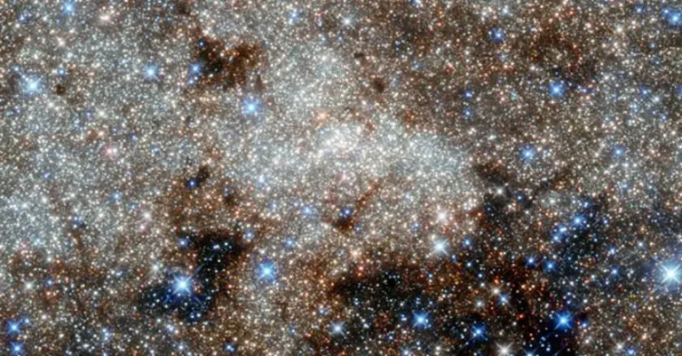 The center of the Milky Way, looking toward the Sagittarius constellation and the invisible black hole called Sagittarius A