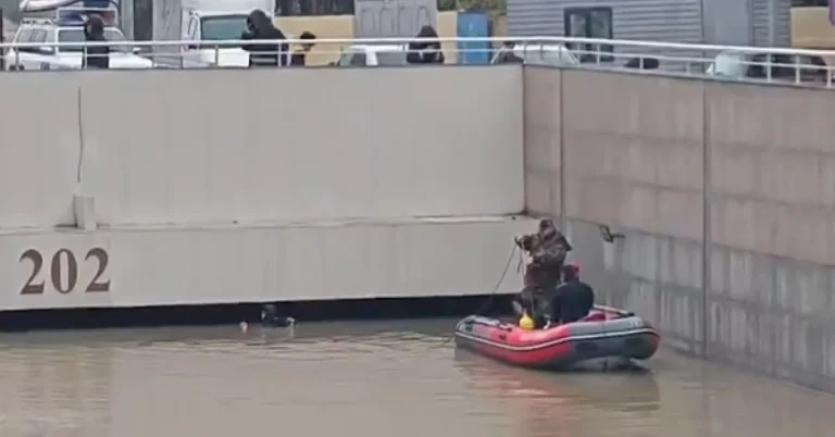 Widespread flooding in Baku and numerous other districts of Azerbaijan, October 22, 2024