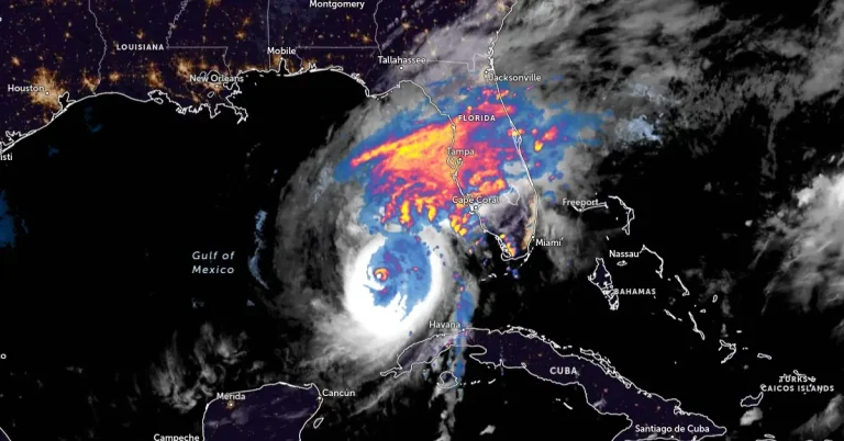 hurricane milton satellite image at 1030 utc on october 9 2024