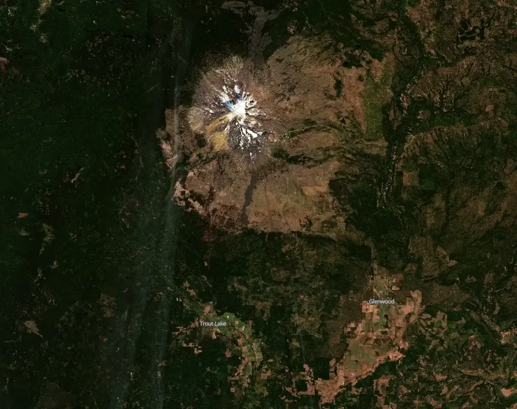 mount adams volcano washington us satellite image october 3 2024 sentinel-2 bg