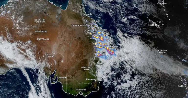 satellite image of australia queensland 0610utc on october 9 2024 himawari-9