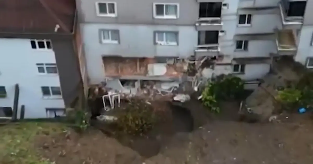 Deadly landslide strikes Rize, leaving one dead and three injured, Turkey, November 19, 2024