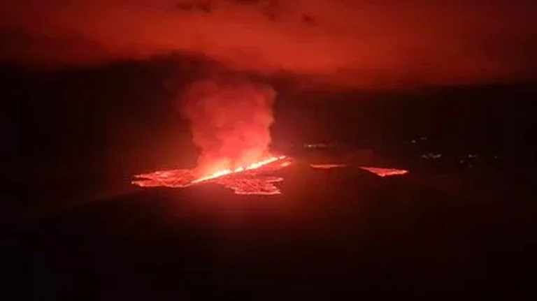 Fissure opening on November 28, 2024 - Reykjanes, Iceland