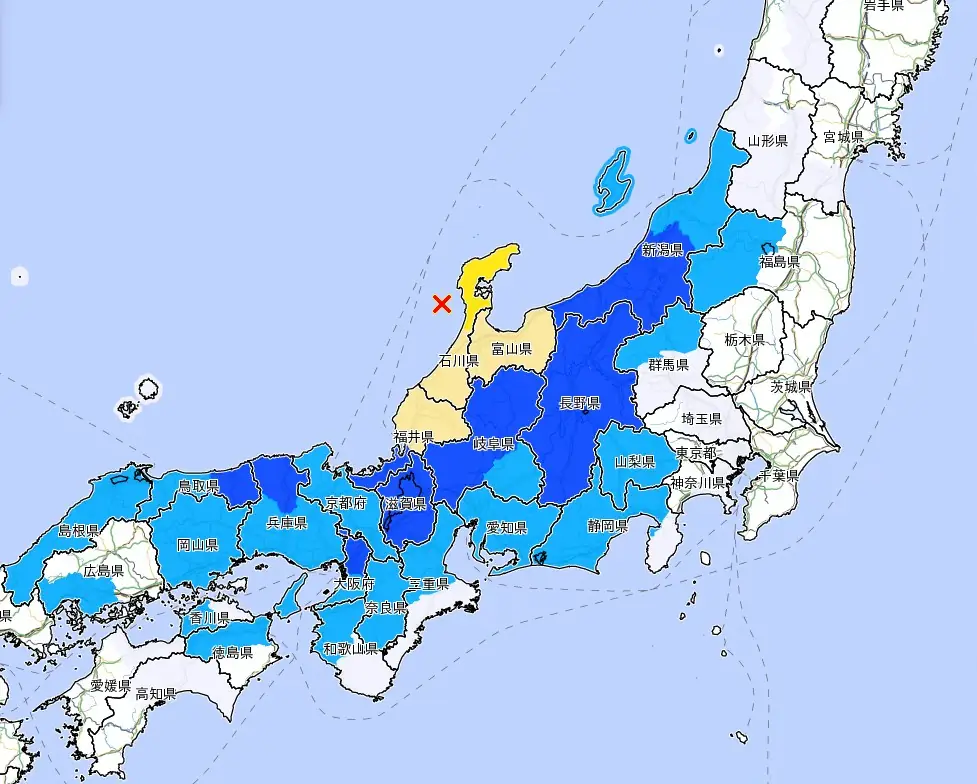 japan ishikawa noto peninsula earthquake november 26 2024 JMA seis