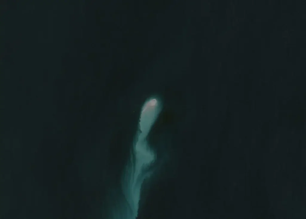 kumani bank mud volcano ghost island sentinel-2 satellite image acquired on august 27 2024