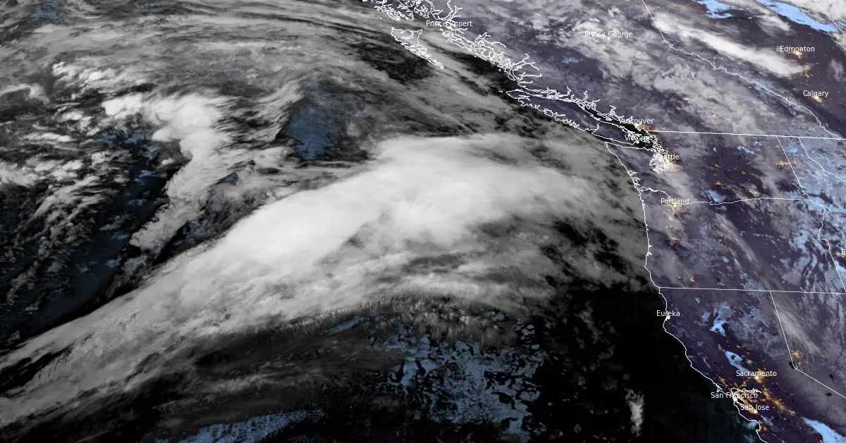 satellite image of atmospheric river pacific northwest 1240 utc on november 12 2024