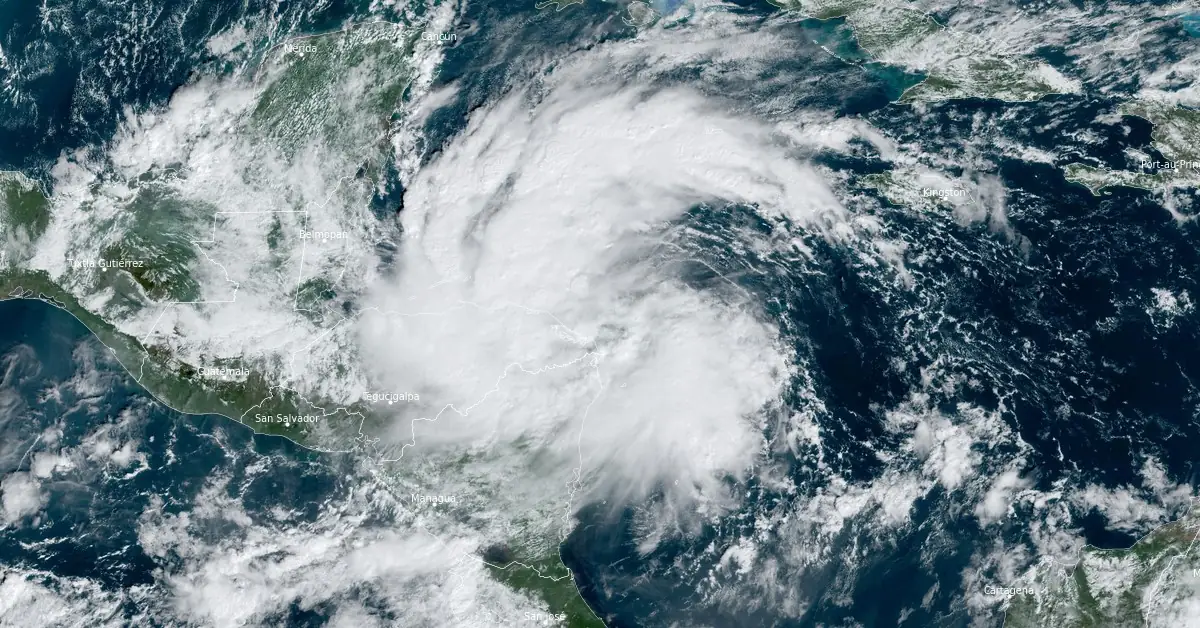 tropical depression 19 - sara - 1530 utc november 14 2024 f