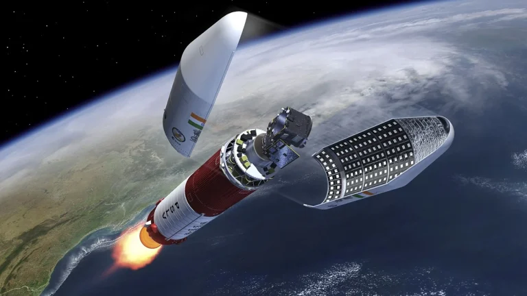 Proba-3 stack on the way to orbit