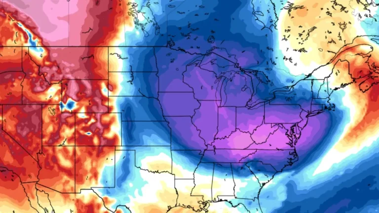 gfs 850 hPa temperature anomaly 18z december 5 2024