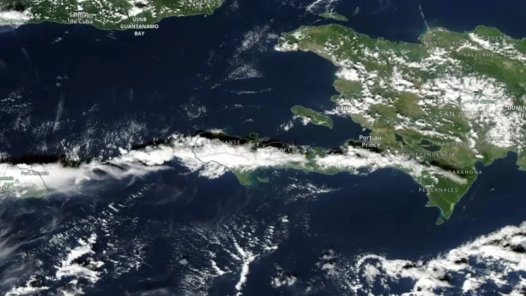 haiti satellite image by nasa aqua modis on december 1 2024