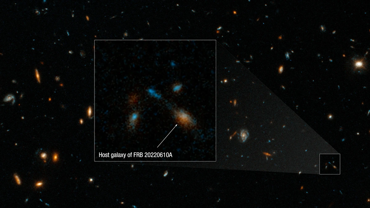 Fast radio burst, FRB 20220610A