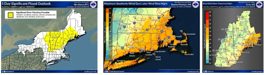 nws flood and wind related hazards december 11 - 12 2024