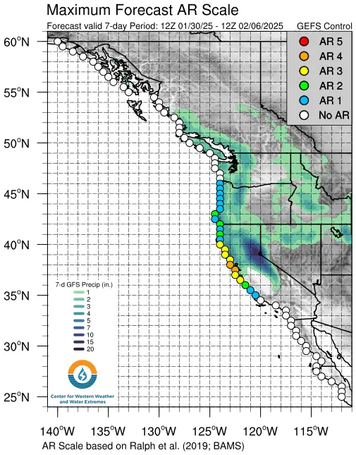 ARScale_PlumeMap_Forecast january 30 to february 6 2025