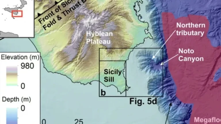Cataclysmic megaflood refilled the Mediterranean sea 5.33 million years ago
