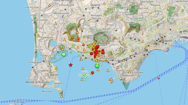INGV map - CAMPI
