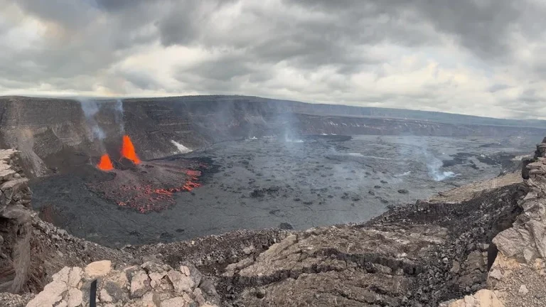 Panorama image of Kilauea