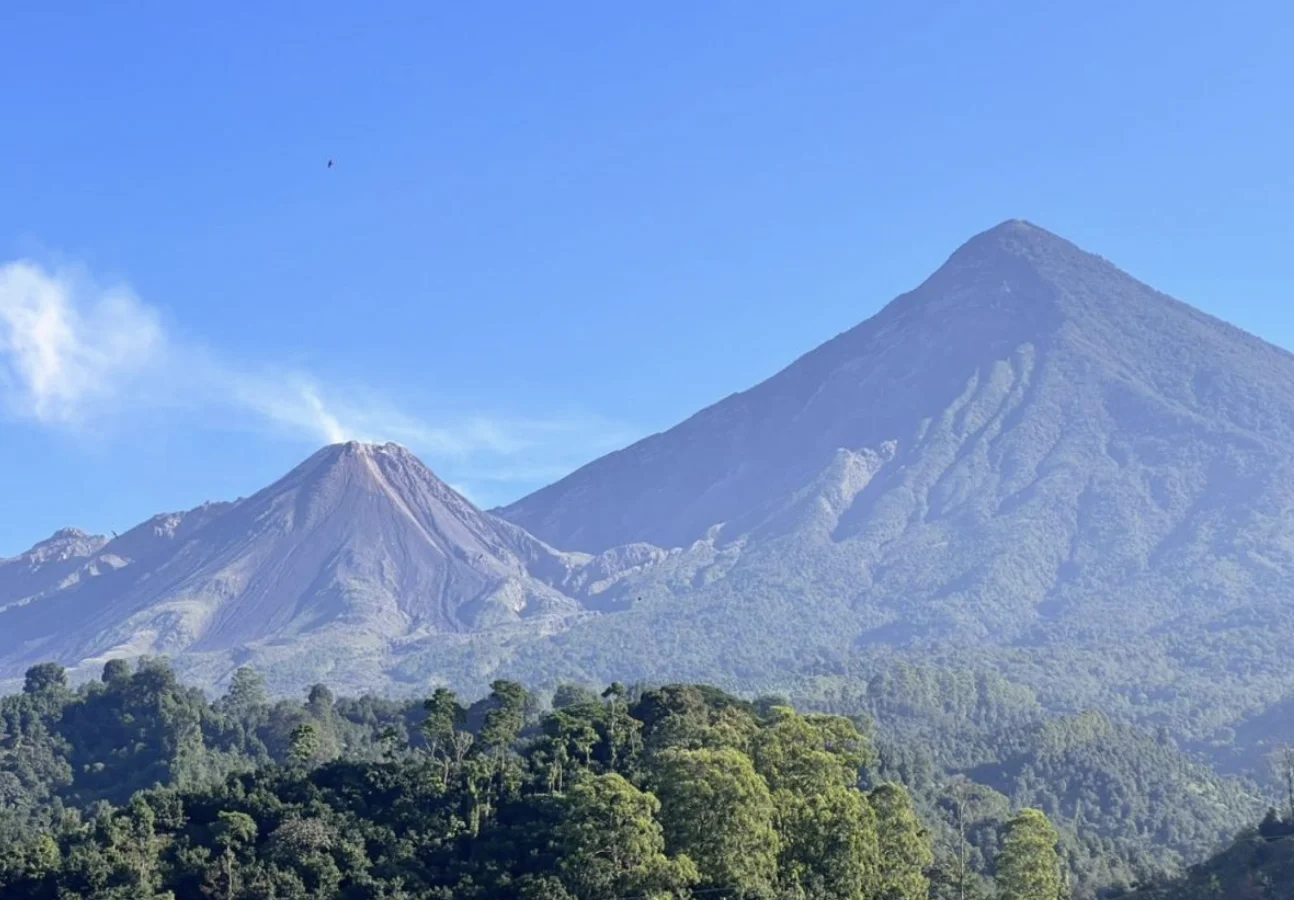 Santiaguito Volcano August 12, 2024