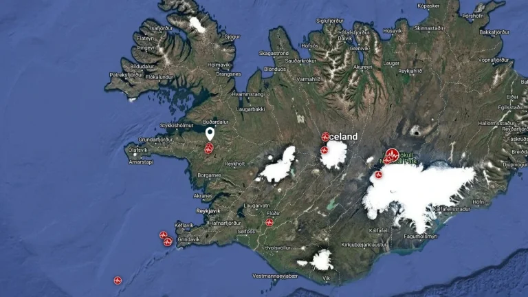 seismic activity near Grjótárvatn iceland 2025