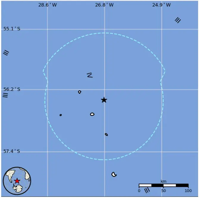 south sandwich islands region m6.1 earthquake january 1 2025 epe