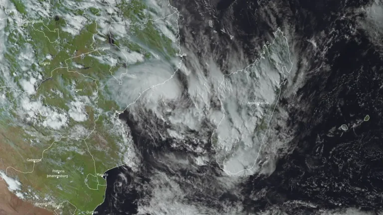 tropical cyclone dikeledi at 1315 utc on january 14 2025