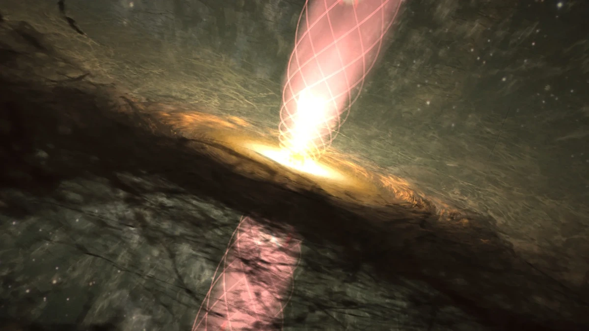 Artistic view of a protostar