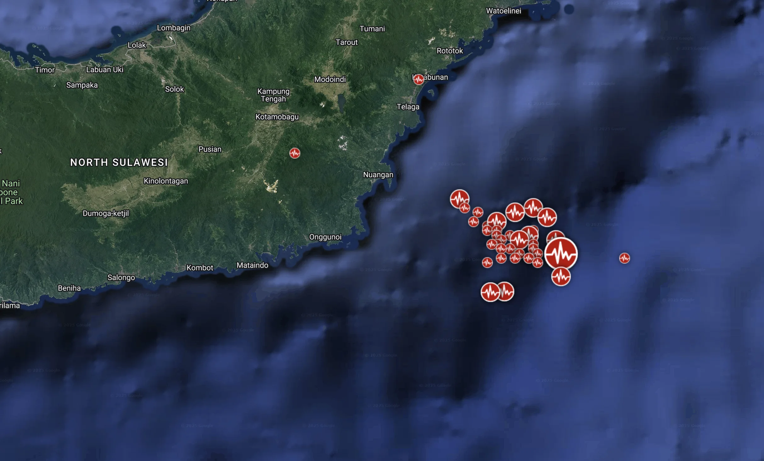 M6.0 earthquake on February 25, 2025, II image