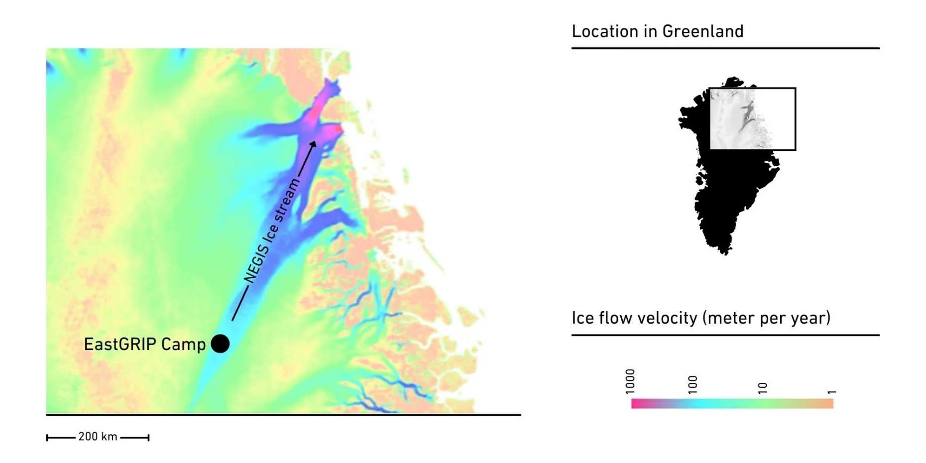 Research station and borehole location