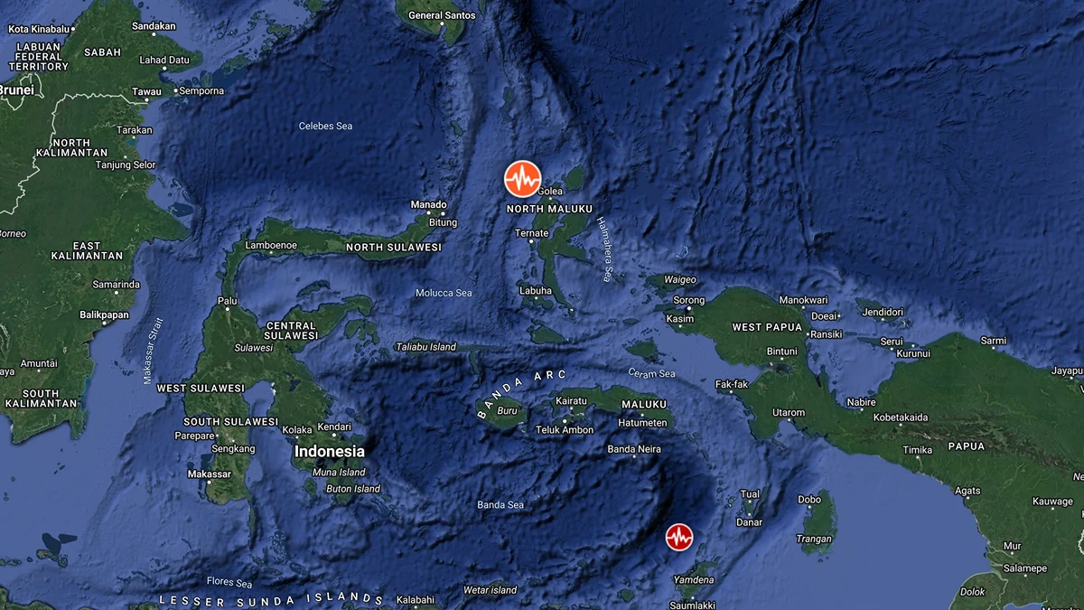 Indonesia earthquake on February 5, 2025