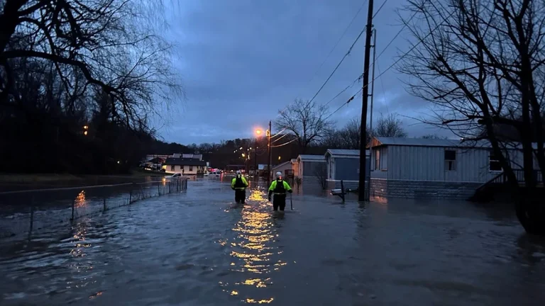 The Virginia Beach Fire Department sent its swift water rescue team to Richlands
