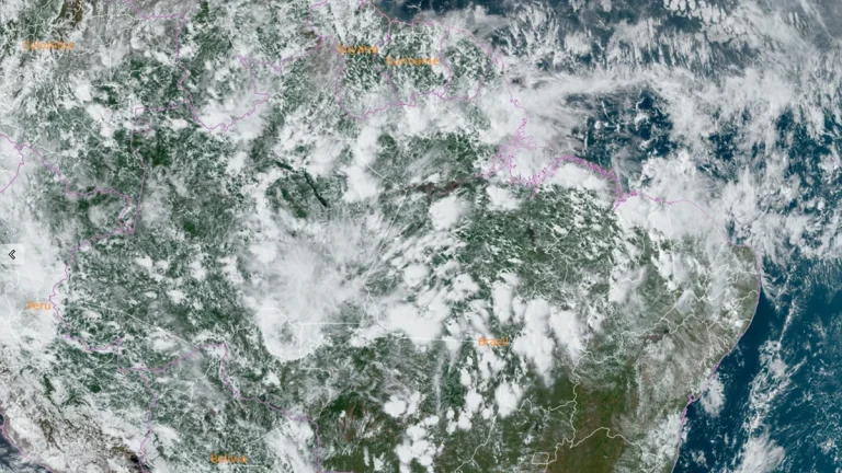 Weather patterns over Brazil on February 19, 2025
