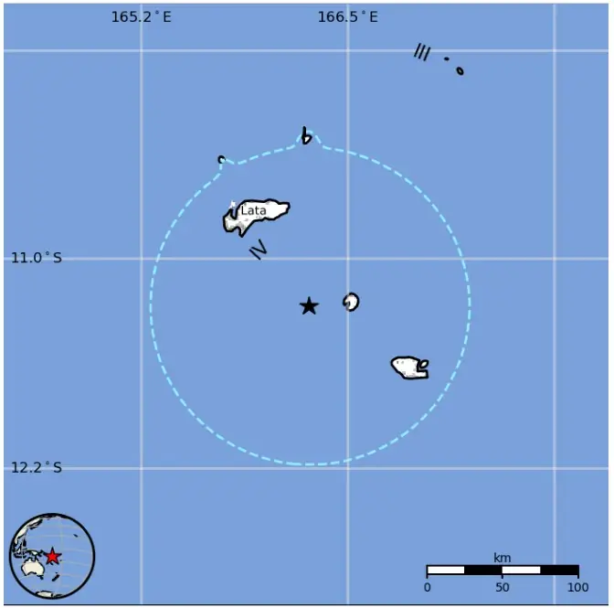 m6.0 earthquake solomon islands february 23 2025 usgs epe
