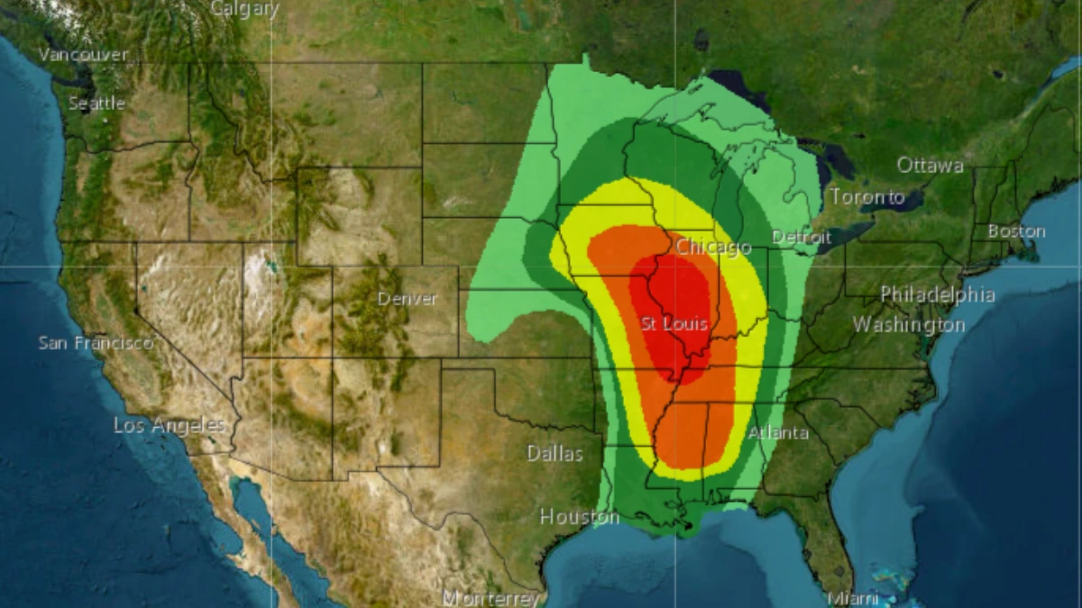 Convective outlook ending at 17:00 EST on March 15, 2025.