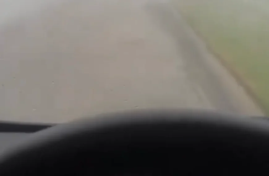 Footage of the tornado on March 10, 2025