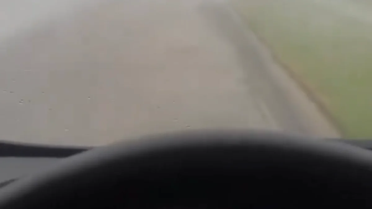 Footage of the tornado on March 10, 2025