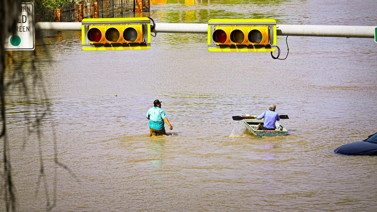 Severe flooding in Harlingen on March 28, 2025