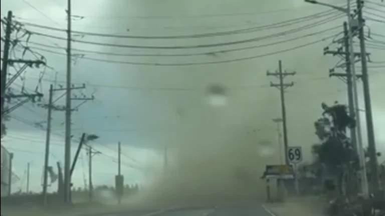 Tornado in Murcia Phillipines on Thursday, March 6, 2025