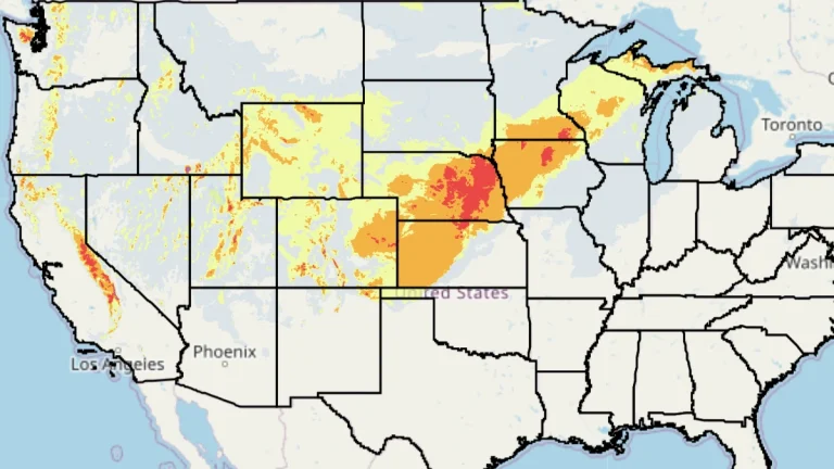 Winter Storm severity index graphic.